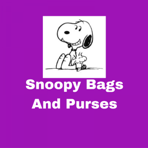 List of Some Snoopy Bags And Purses