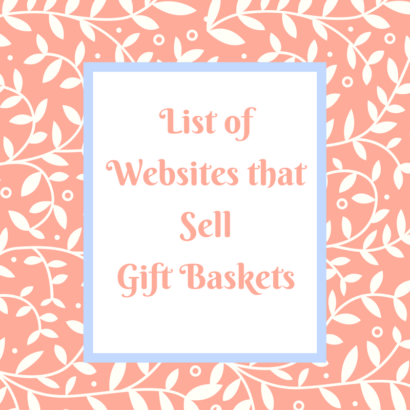 List of websites that sell gift baskets