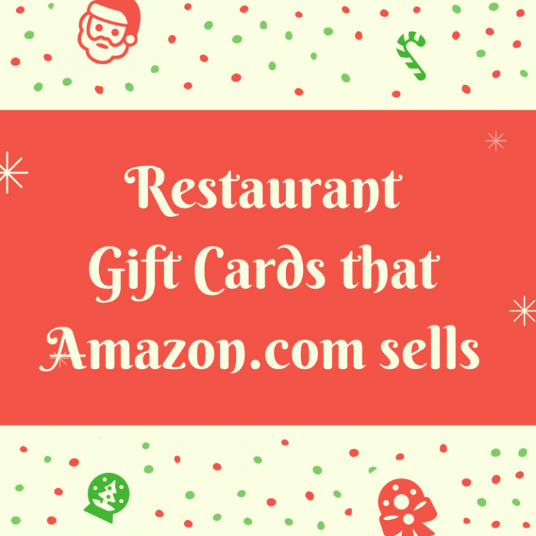 restaurant gift cards