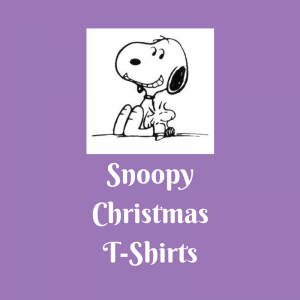 List of Snoopy Christmas T-Shirts