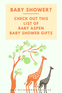 List of Baby Aspen Baby Shower Gifts